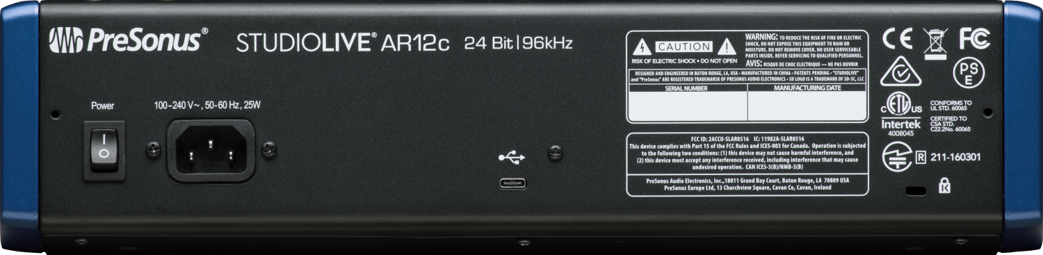 PreSonus StudioLive AR12C